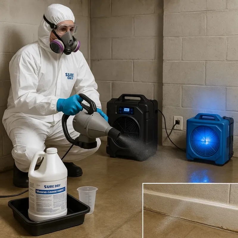 Sanitization and Odor Removal process in Painted Post, NY